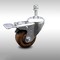Service Caster 3 Inch SS High Temp Glass Filled Nylon 3/8 Inch Stem Caster Total Lock Brake SCC SCC-SSTSTTL20S314-GFNSHT-381615 - alternate 1